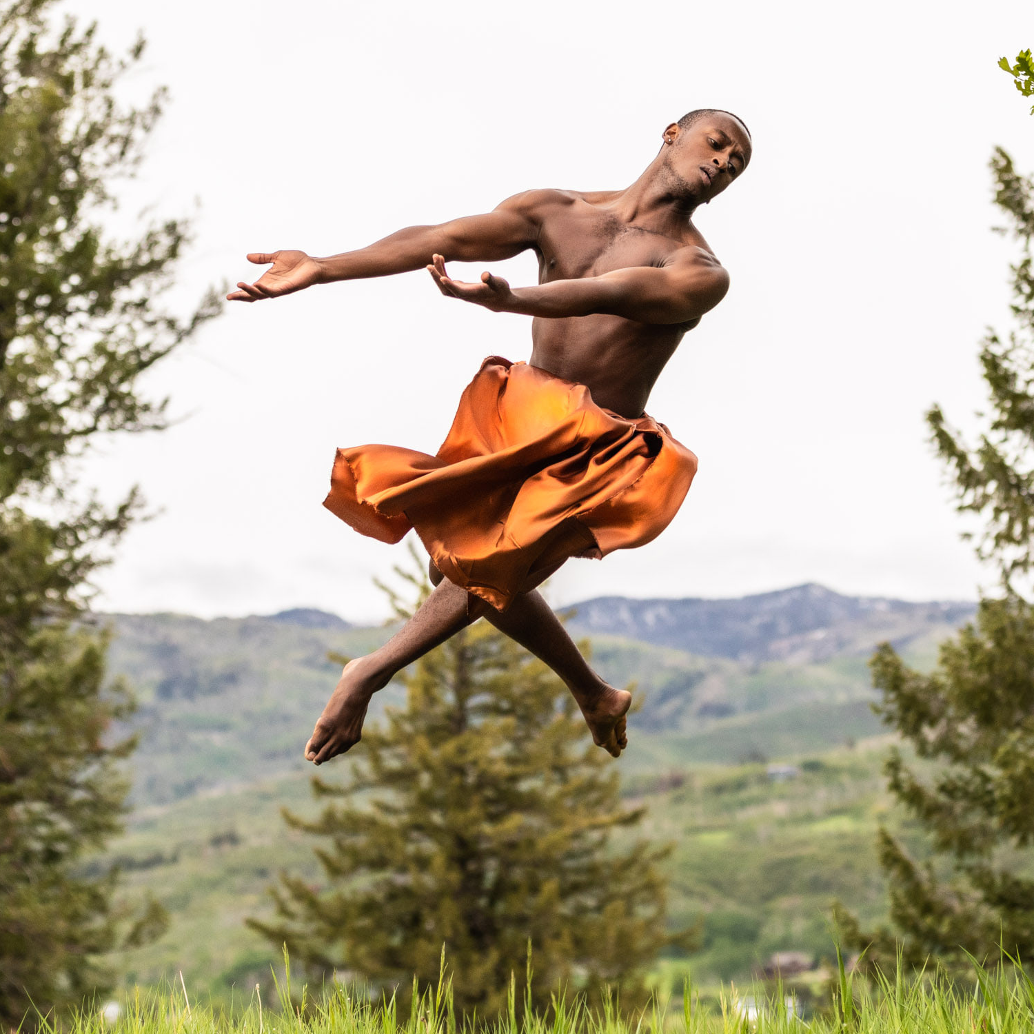 Dancer David Keingatti at Perry-Mansfield